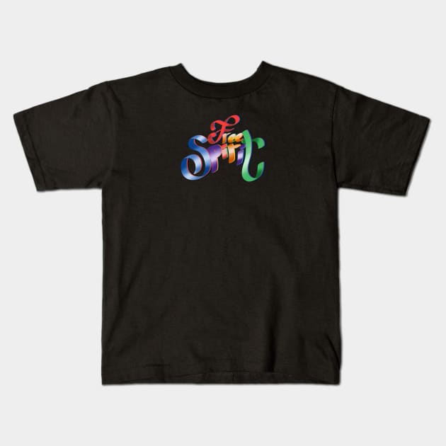 FREE SPIRIT Kids T-Shirt by MAYRAREINART